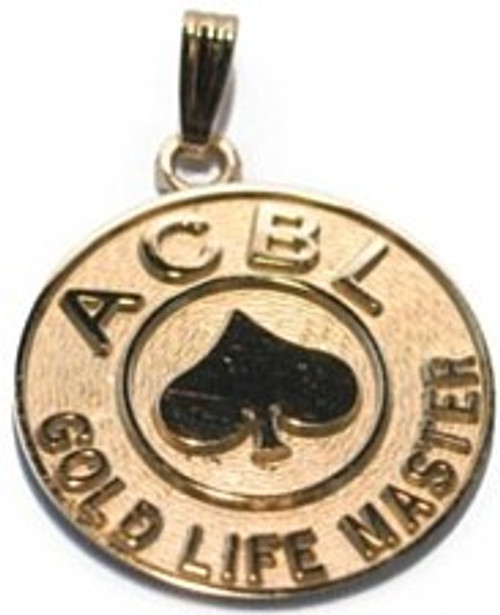 Gold Life Master 18K Gold Plated Pendant