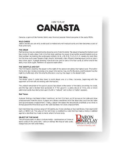 Play free canasta card game