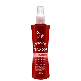 Zap Revolution Keratin Activator Thermal Fluid Ativador Queratina Hair Care 300ml/10.1fl.oz