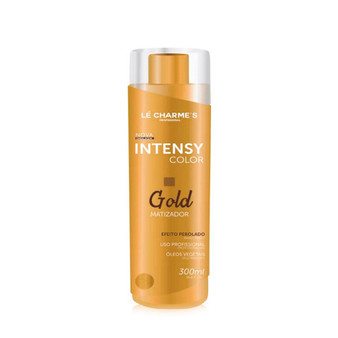 Lé Charmes Intensy Color Professional Vegetable Oils Pearl Effect Gold Hue 300ml/10.14 fl.oz