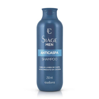 Eudora Siàge Men Antidandruff Shampoo Dandruff Free Hair Immediate relief from itching 250ml/8.45 fl.oz