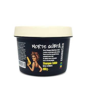 Lola Cosmetics Shampoo Solido Morte Subita Natural Purifying Moisturizing and Soothing Vegan 100g/3.38 .oz