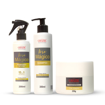 Grazie Professional Magic Smooth Kit – Frizz Control & Deep Hydration