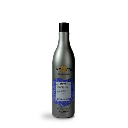 Alfaparf Shampoo Yellow Silver Açaí Rose of Jericho For Cool Blonds Hair Care 500ml/16.9fl.oz