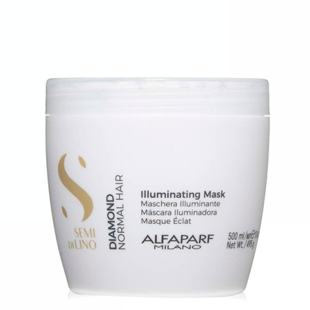 Alfaparf Milano Semi Di LINO Diamond Normal Hair Illuminating Mask 500ml/17.4fl.oz Alfaparf Milano Semi Di LINO Diamond Normal Hair Illuminating Mask 500ml/17.4fl.oz