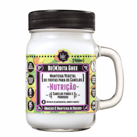 Lola Cosmetics Be(M)dita Ghee Nutrição Plant Hair Butter 350g/12.3fl.oz Lola Cosmetics Be(M)dita Ghee Nutrição Plant Hair Butter 350g/12.3fl.oz