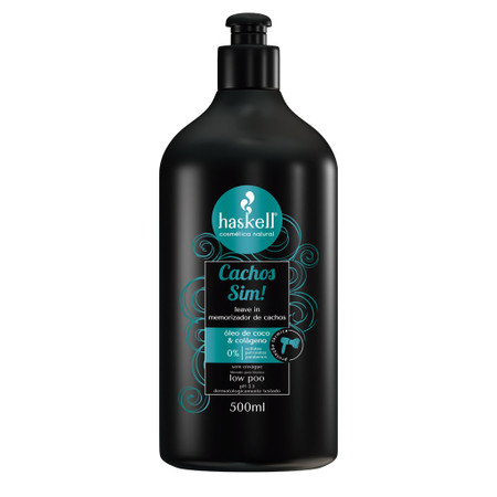Haskell Leave-In Curls Yes! Memorizer Defines and Activates Cachos Curls 500ml/16.9 fl.oz Haskell Leave-In Curls Yes! Memorizer Defines and Activates Cachos Curls 500ml/16.9 fl.oz