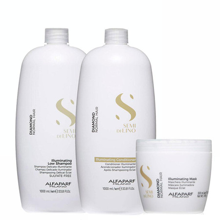 Alfaparf Milano Semi Di LINO Diamond Normal Hair Complete Lightening Kit Alfaparf Milano Semi Di LINO Diamond Normal Hair Complete Lightening Kit