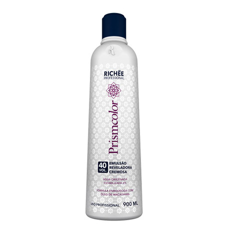 Richée Oxidante Prismcolor Creamy Developer Emulsion Ox 40vol - 900ml/30.4fl.oz Richée Oxidante Prismcolor Creamy Developer Emulsion Ox 40vol - 900ml/30.4fl.oz