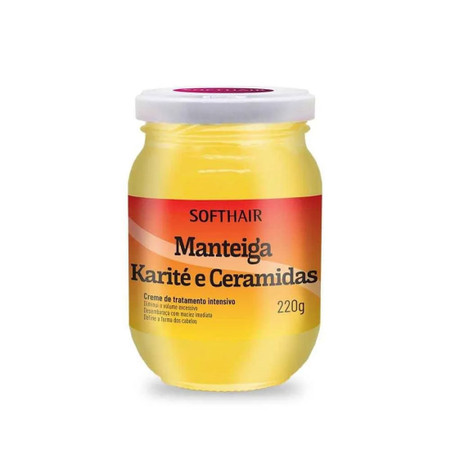 Softhair Shea Butter Ceramides Intensive Treatment Cream Immediate Softness 220g/7.43 fl.oz Softhair Shea Butter Ceramides Intensive Treatment Cream Immediate Softness 220g/7.43 fl.oz