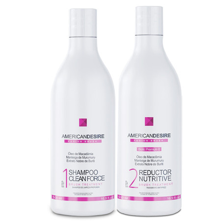 American Desire Formaldehyde Free Straightening Fusion Brush 2x500ml/33.8 fl.oz American Desire Formaldehyde Free Straightening Fusion Brush 2x500ml/33.8 fl.oz