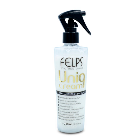 Felps Uniq Cream Hair Treatment 9 In 1 – 230ml / 7.78 fl.oz, front view.