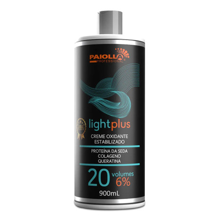 Paiolla Cream Oxidizer 20 Volumes Light Plus 900ml/30.43 fl.oz Paiolla Cream Oxidizer 20 Volumes Light Plus 900ml/30.43 fl.oz