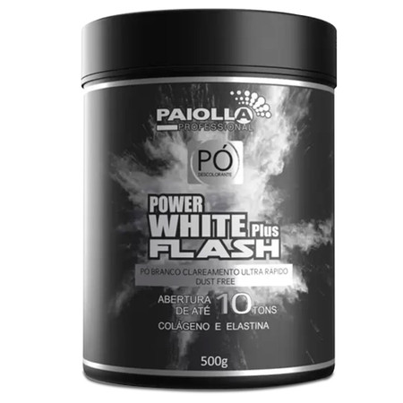 Paiolla 10-Tone Power White Plus Bleaching Powder 500g/17.63 oz Paiolla 10-Tone Power White Plus Bleaching Powder 500g/17.63 oz