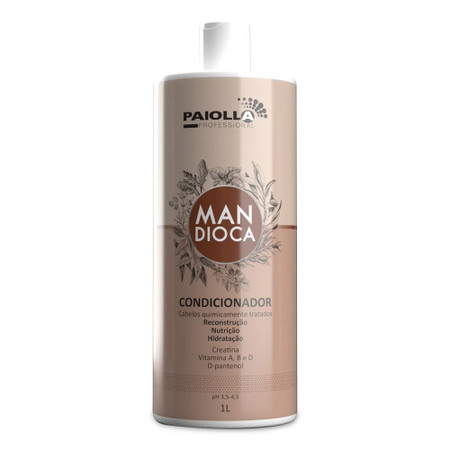 Paiolla Professional Conditioner Mandioca 1000ml/33.81 fl.oz Paiolla Professional Conditioner Mandioca 1000ml/33.81 fl.oz