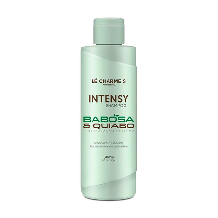 Lé Charmes Intensy Shampoo Aloe and Okra Extreme Hydration 300ml/10.14 fl. oz Lé Charmes Intensy Shampoo Aloe and Okra Extreme Hydration 300ml/10.14 fl. oz