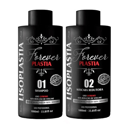 Kit Forever Plastia Progressive Lisoplastia Capillary Realignment Smooth Professional Use Kit Forever Plastia Progressive Lisoplastia Capillary Realignment Smooth Professional Use