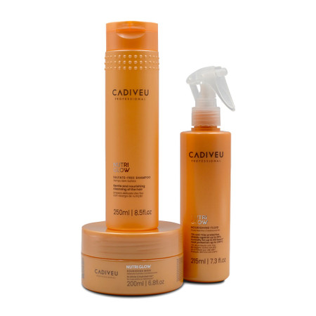 Cadiveu Nutri Glow Kit + Nourishing Fluid Leave-In Cadiveu Nutri Glow Kit + Nourishing Fluid Leave-In