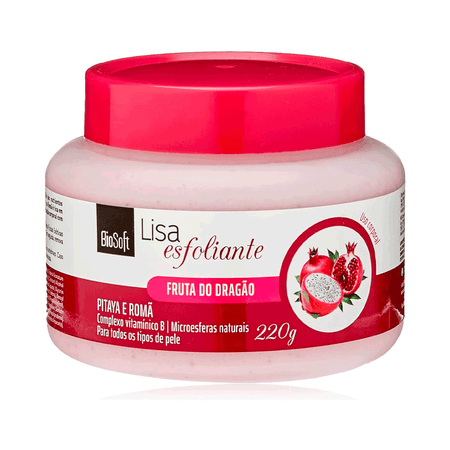Biosoft Lisa Exfoliating Pitaya and Pomegranate - Exfoliates and Moisturizes 220g/7.76 oz Biosoft Lisa Exfoliating Pitaya and Pomegranate - Exfoliates and Moisturizes 220g/7.76 oz