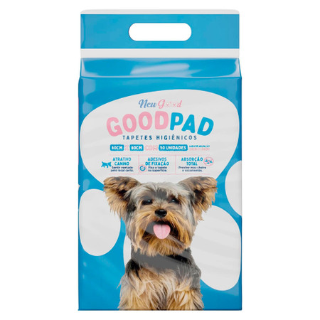 New Good Pet Toilet Mats Good Pad Total Absorption 60x60 50Un New Good Pet Toilet Mats Good Pad Total Absorption 60x60 50Un