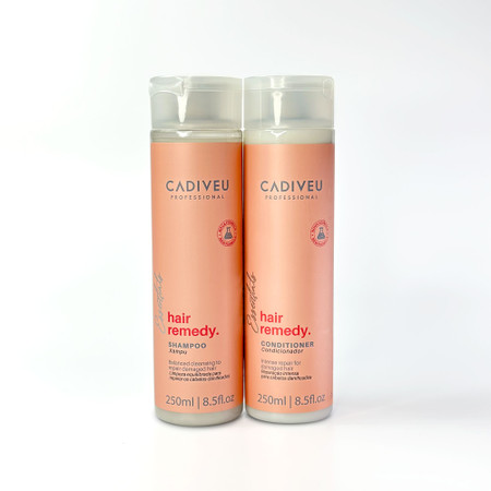 Cadiveu Hair Remedy Essencials Kit Duo Shampoo & Condicionador 2x250ml/2x8.5 fl.oz Cadiveu Hair Remedy Essencials Kit Duo Shampoo & Condicionador 2x250ml/2x8.5 fl.oz