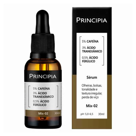 Principia Mix-02 5% Caffeine + 3% Tranexamic + Ferulic 30ml/1.01fl.oz Principia Mix-02 5% Caffeine + 3% Tranexamic + Ferulic 30ml/1.01fl.oz