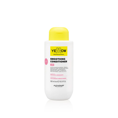 Alfaparf Conditioner Yellow Liss Anti-Frizz for Perfect Smooth Conditioning Hair Care 500ml/16.9fl.oz