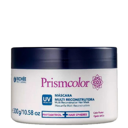 Richée Mask Prismcolor Multi Reconstructor Hair Protection UV 300g/10.58 oz Richée Mask Prismcolor Multi Reconstructor Hair Protection UV 300g/10.58 oz