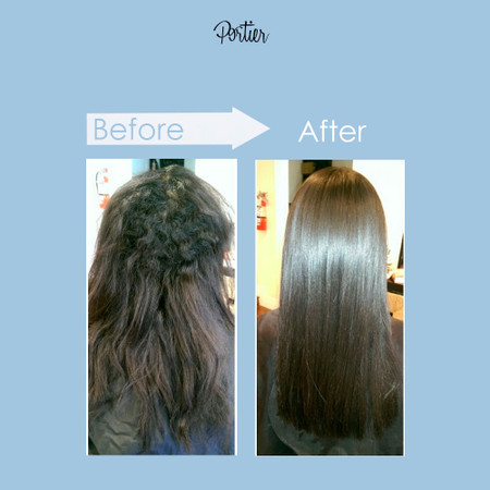 Kit Portier Progressive Exclusive Straight Aligned Smoothing Hair Care 2x250ml/2x8.45fl.oz