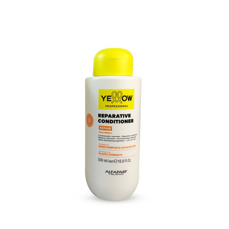 Alfaparf Conditioner Yellow Repair With Almond Proteins Cacao Hydration Hair Care 500ml/16.9fl.oz Alfaparf Conditioner Yellow Repair With Almond Proteins Cacao Hydration Hair Care 500ml/16.9fl.oz