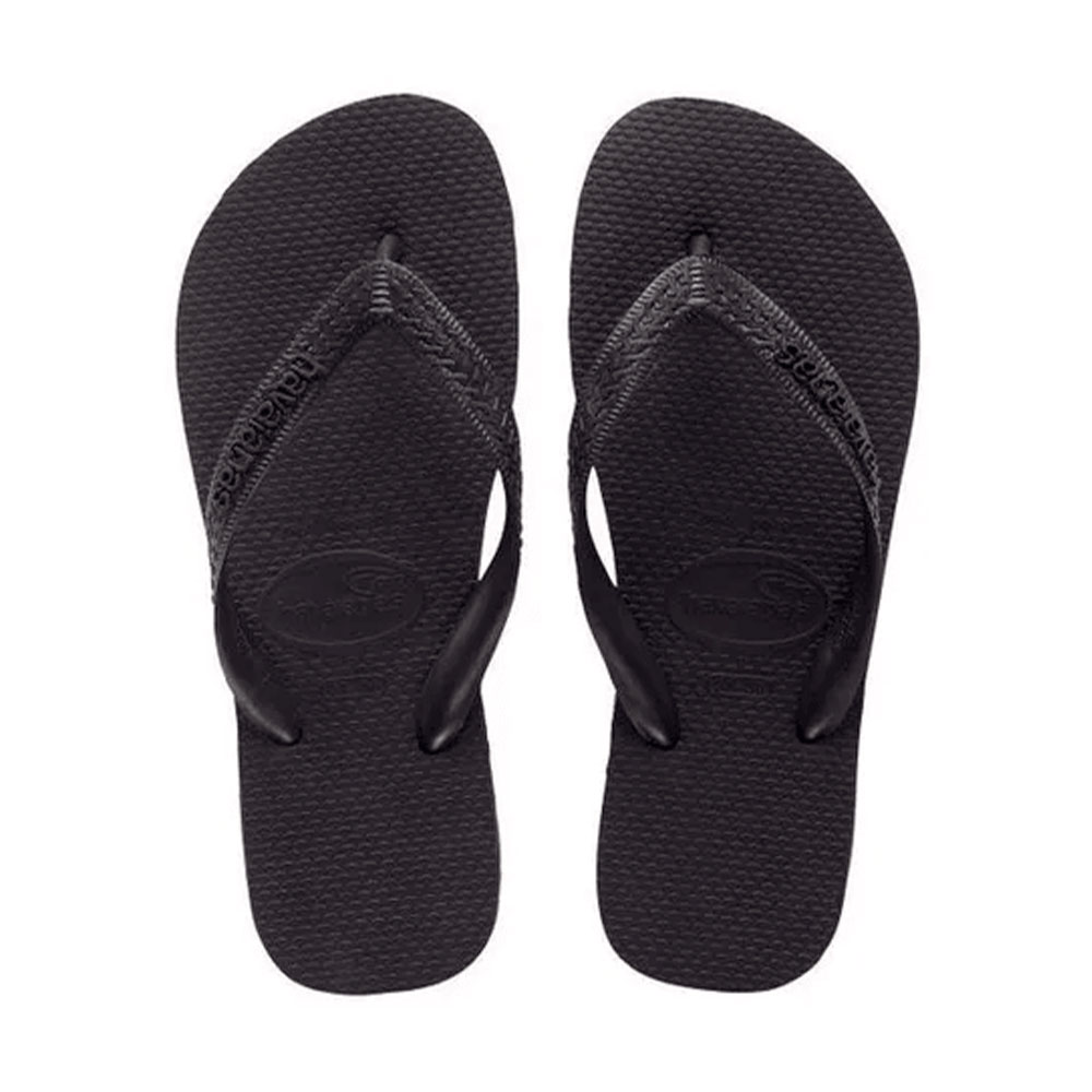 Havaianas Traditional Unisex Flip Flop Thick Strap Black Size 9 10