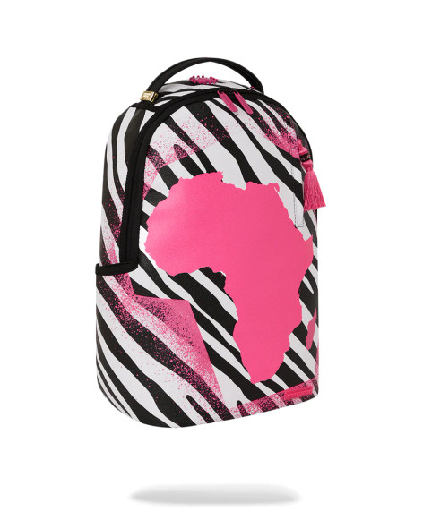 Sprayground A.I. Pink Africa Zebra Backpack