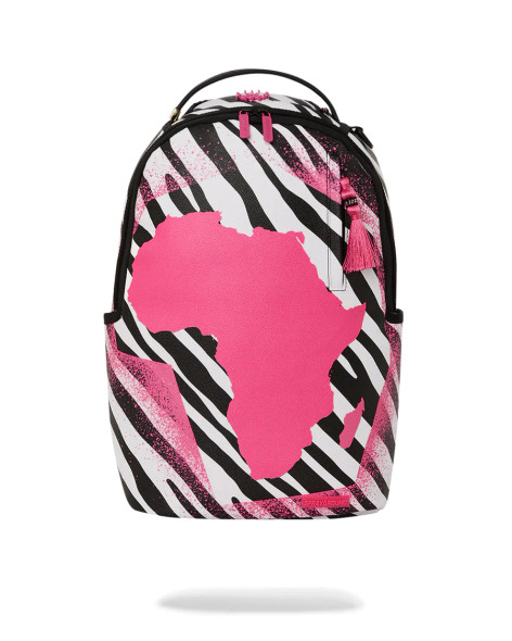 Sprayground A.I. Pink Africa Zebra Backpack