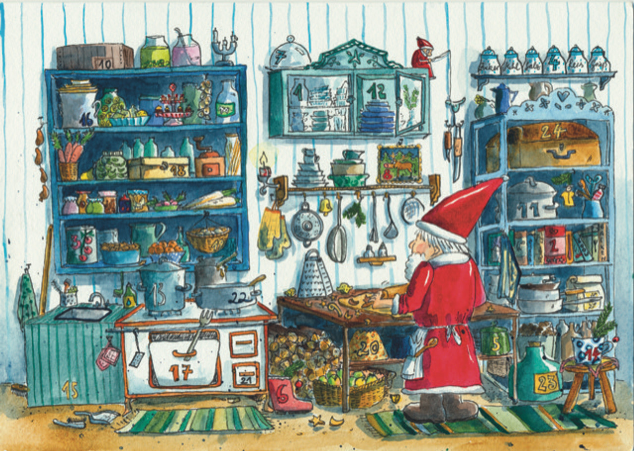 Advent Calendar Christmas Kitchen Advent Calendar Christmas Kitchen