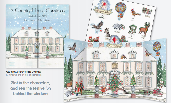 Advent Calendar Christmas House