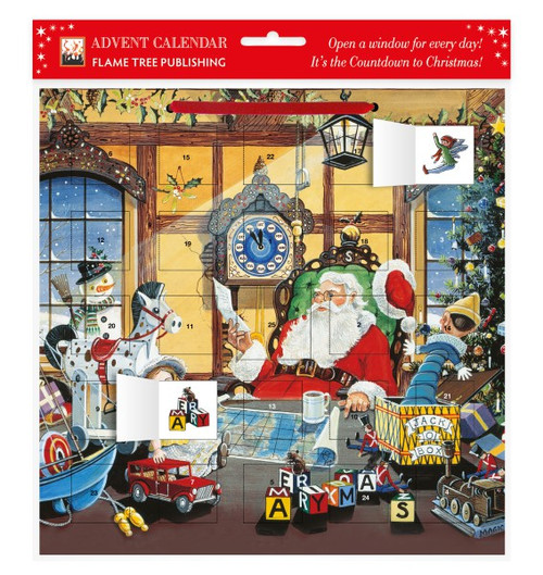 Letter to Santa Sticker Advent Calendar