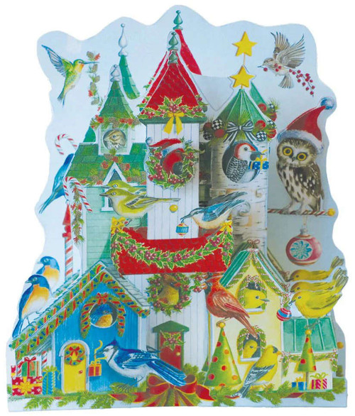 Christmas Birdhouse Front Image