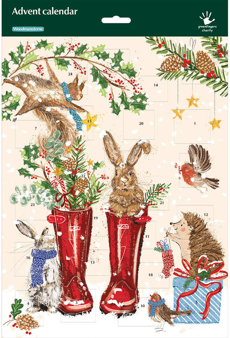 Christmas Bunnies advent calendar