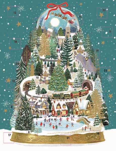 Winter Village advent calendar