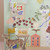 Close up of festive Dutch gable advent calendar
