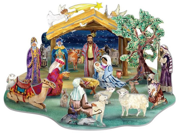 The Christmas Story Pop and Slot Advent Calendar