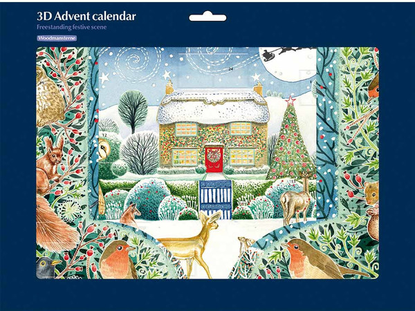 Winter Cottage advent calendar