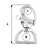 Wichard HR Webbing Swivel Snap Shackles