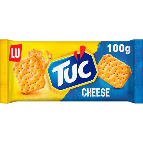 TUC Cheese Crackers 100g crisp savoury cheese crackers snack biscuits
