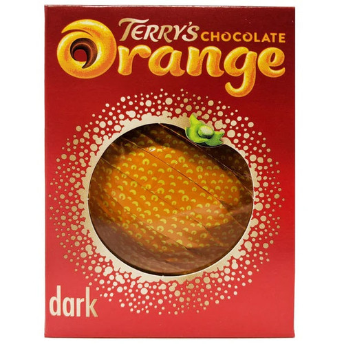 Terrys Dark Chocolate Orange 157g dark chocolate orange sphere