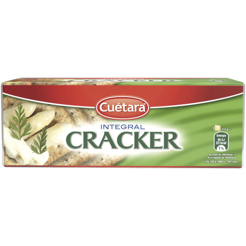 Cuetara Whole Wheat Cracker Biscuits 200g crisp savoury whole wheat crackers