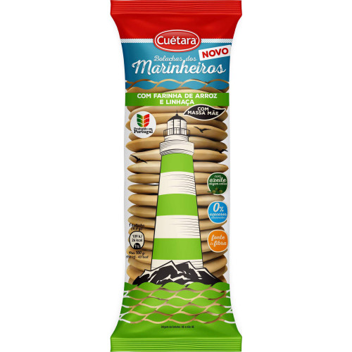 Gourmet with Rice and Flaxseed Biscuits Cuetara 150g savoury seeded crackers