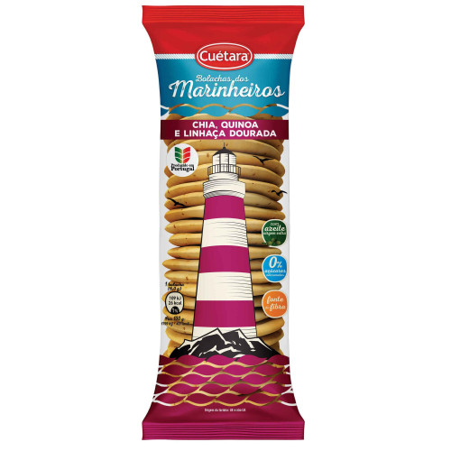 Gourmet with Chia Quinoa and Golden Flaxseed Cuetara 150g seeded savoury crackers
