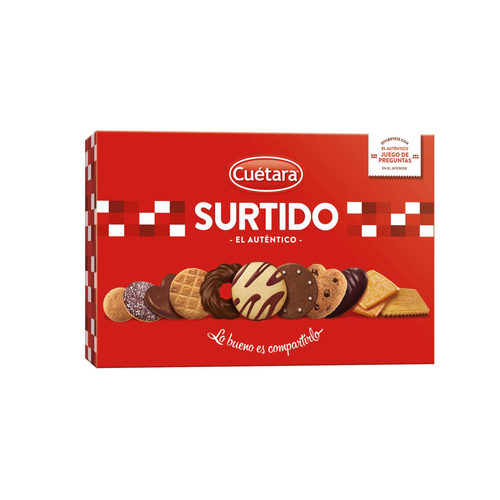Cuétara Assorted Biscuits 210g Spanish chocolate and filled biscuit selection