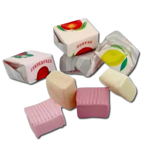 fruit caramels 100g soft chewy sweets creamy fruit candy pick n mix
